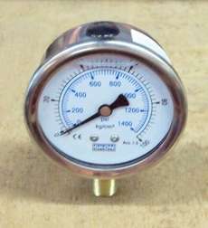 Manômetro SKON 1400psi 100Kg/cm2 com glicerina Manômetro SKON 1400psi 100Kg/cm2 com glicerina