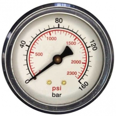 Manômetro GALLEYHILL GA638PBL160 2300psi 160bar Manômetro GALLEYHILL GA638PBL160 2300psi 160bar