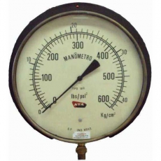 Manômetro ATA 600lbs/pol2 42Kg/cm2 seminovo Manômetro ATA 600lbs/pol2 42Kg/cm2 seminovo