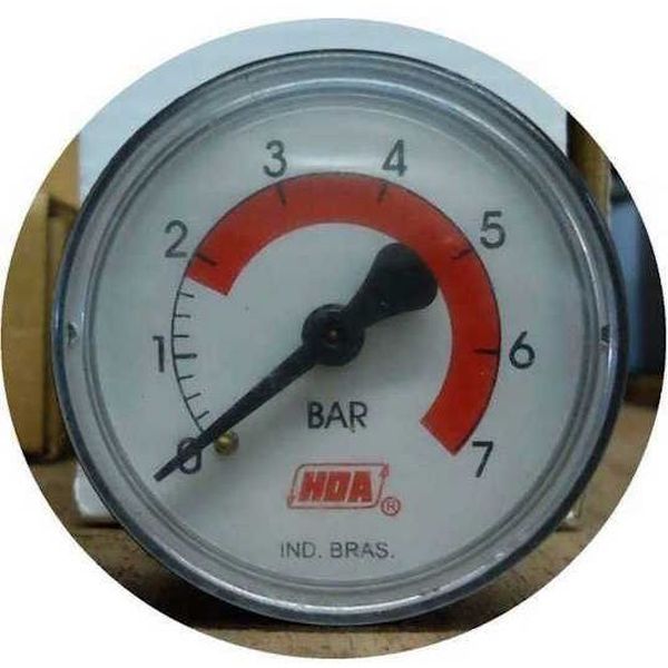 HDA <br />
diametro 53mm <br />
saída por trás, rosca 1/8 <br />
seminovo