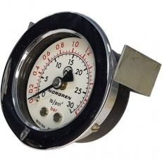 Manômetro NORGREN 30lb/pol2 2bar seminovo Manômetro NORGREN 30lb/pol2 2bar seminovo