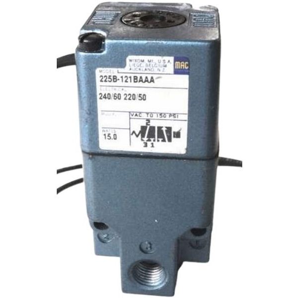 marca: MAC <br /> modelo: 225B121BAAA 240/60 15W <br /> estado: usada