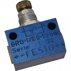 Regulador de fluxo 1/8X1/8 GRO-1/8 Regulador de fluxo 1/8X1/8 GRO-1/8