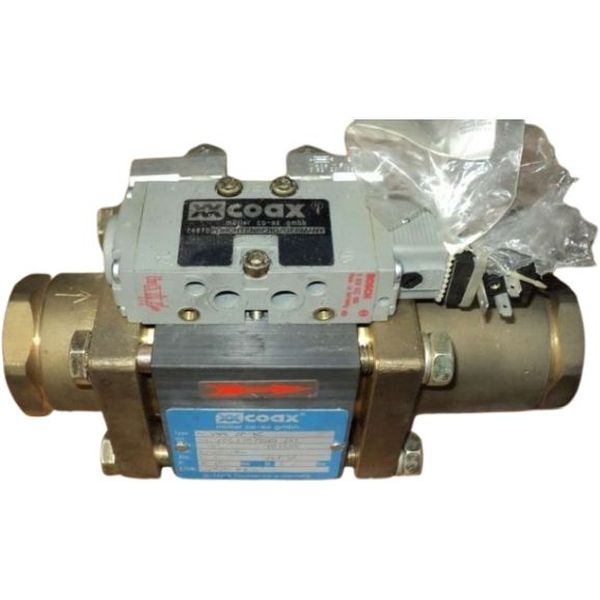 marca: Coax (Co-ax) <br />
modelo: 5VMK20NC emulsion G1 24VDC, 0-16 bar <br />
estado: nova