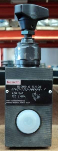 marca: REXROTH <br/>modelo: DBDH10G18100 07W31-7362-P684916-7 <br/>estado: nova