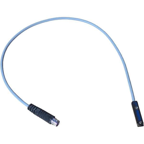 saída PNP, temperatura -20~60oC, conector roscado M8X1, LED amarelo, voltagem 10~30V