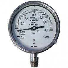 Manômetro ISOTEC 0,6bar Manômetro ISOTEC 0,6bar