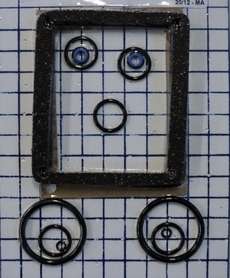 Jogo de vedação OD4 para válvula hidráulica Jogo de vedação OD4 para válvula hidráulica