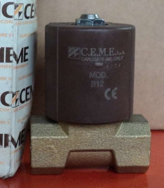 marca: CEME (Fluid Control Components) <br/>modelo: 9314VV50S C67 rosca1/2 220V/60 <br/>estado: nunca foi utilizada, na caixa