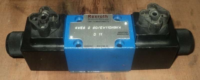 marca: REXROTH <br/>modelo: 4WE6G60EW110N9K4 <br/>estado: nova