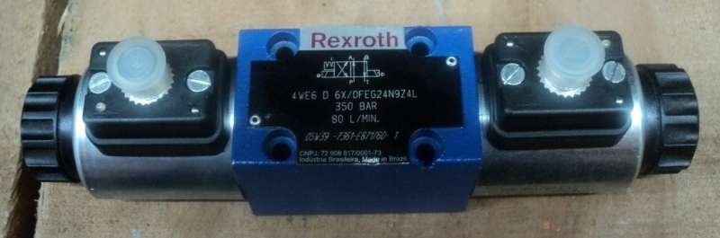 marca: REXROTH <br/>modelo: 4WE6D6XOFEG24N9Z4 <br/>estado: usada