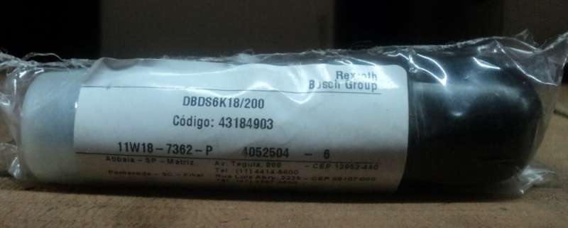 marca: REXROTH <br/>modelo: DBDS6K18200 <br/>estado: nova