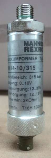 marca: Rexroth <br/>modelo: HM14-10/315 <br/>estado: nunca foi utilizado