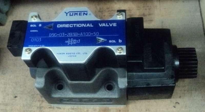 marca: Yuken <br/>modelo: DSG032B3BA10050 <br/>estado: nova