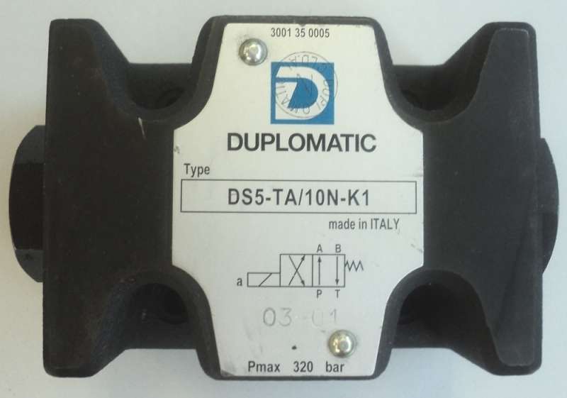 marca: Duplomatic <br/>modelo: DS5TA10NK1 <br/>estado: seminova