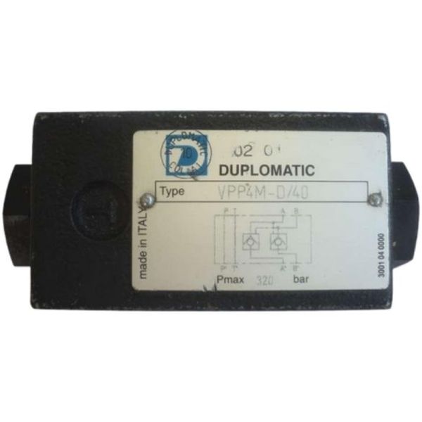 marca:Duplomatic <br />
modelo: VPP4MD40 <br />
estado: seminova