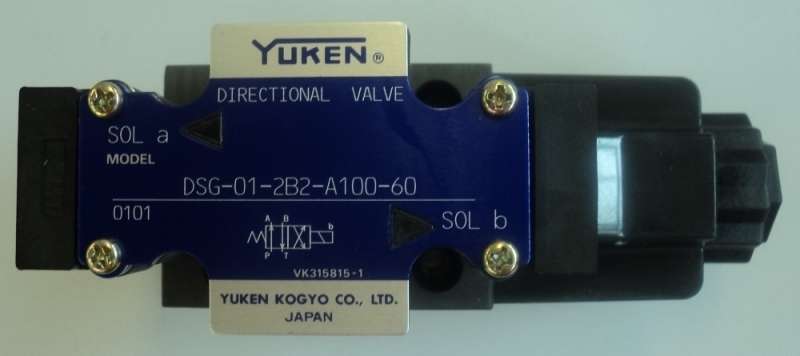 marca: Yuken <br/>modelo: DSG012B2A10060 <br/>estado: nova