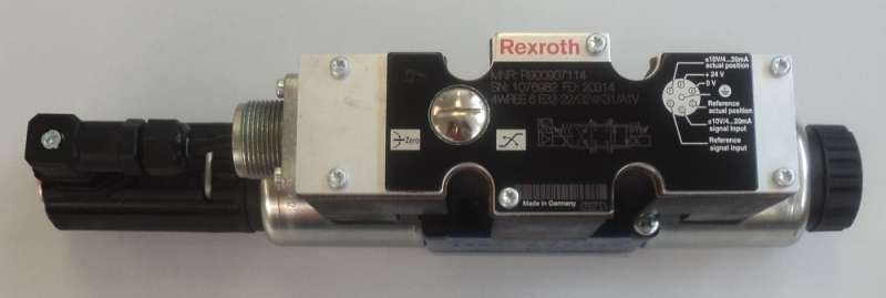 marca: REXROTH <br/>modelo: 4WREE6W11624G24K31 A1V <br/>estado: nova