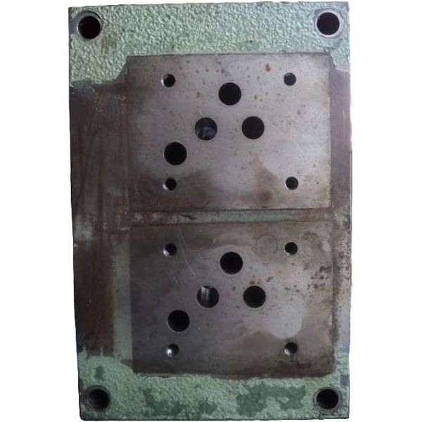 manifold para válvula, subplaca para válvula, base para válvula, base de conexão hidráulica, base de ligação hidráulica