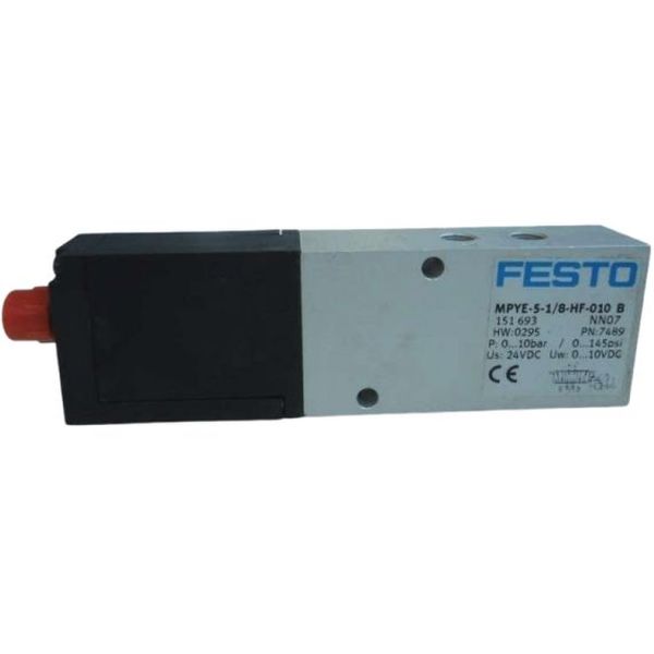 marca: FESTO <br/>modelo: MPYE518HF010B 151693 NN07 24VDC <br/>estado: nunca foi utilizada