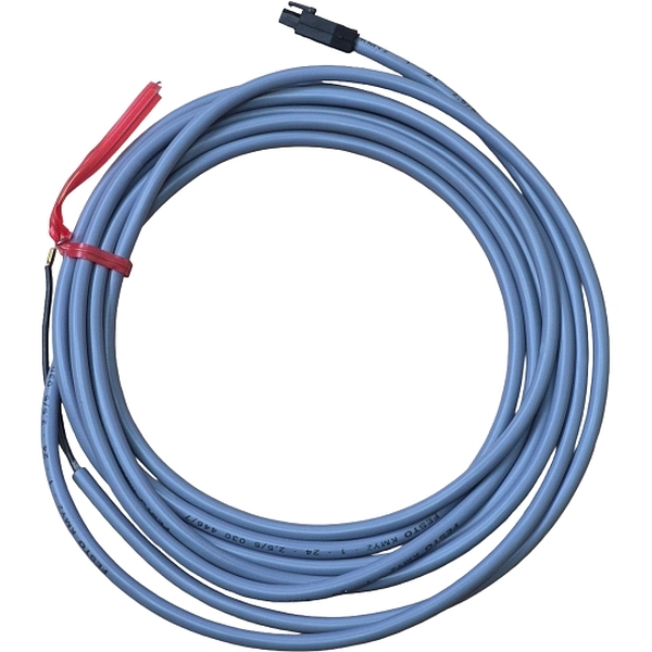 comprimento do cabo 2,5, 24V,  cobertura do cabo PVC, conectores bronze