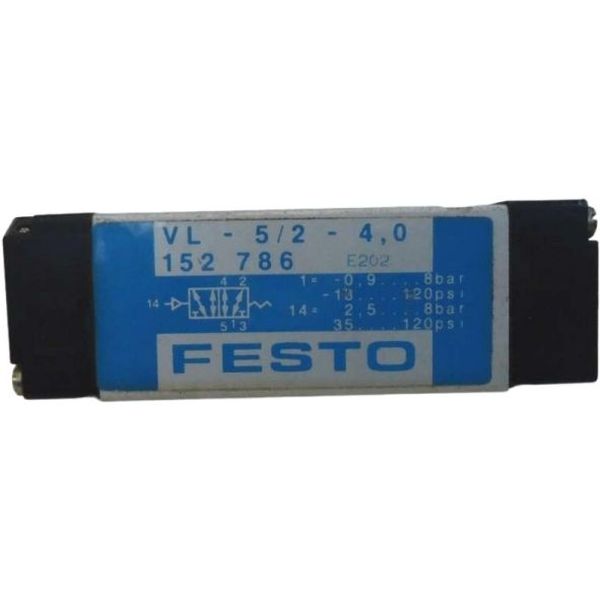 marca: FESTO <br/>modelo: VL5240 152786 <br/>estado: seminova