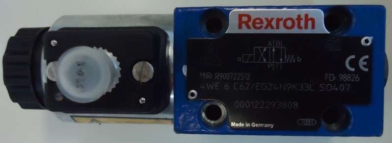 marca: REXROTH <br/>modelo: 4WE6C62EG24N9K33L <br/>estado: nova