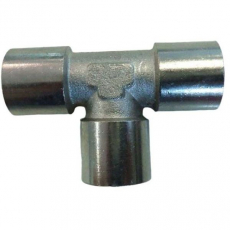 Conexão em T 1/4 rosca fêmea Conexão em T 1/4 rosca fêmea