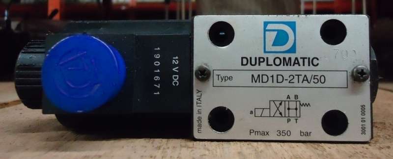 marca: Duplomatic <br/ >modelo: MD1D2TA50 <br/>estado: nova