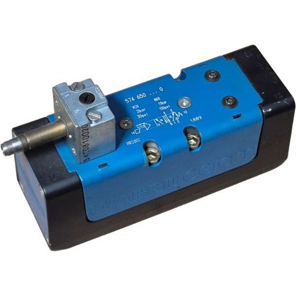 5/2 vias, montagem sobre base, acionamento solenóide / retorno mola, pressão 2~10bar