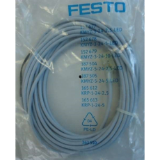 Plugue KMYZ-5-24-5-LED 187505 com cabo - FESTO Plugue KMYZ-5-24-5-LED 187505 com cabo - FESTO