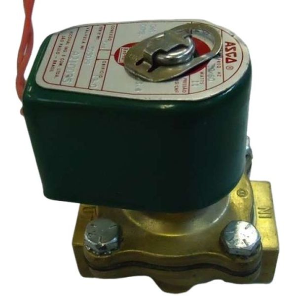 válvula de duas vias com rosca 3/4, válvula para ar, água e gases inertes, válvula de latão