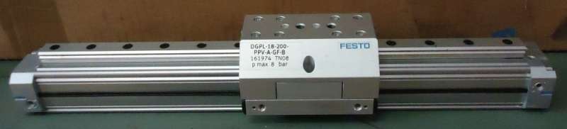 marca: FESTO <br/>modelo: DGPL18200PPVAGFB 161974 18X200 <br/>estado: cilindro vazando, necessita reparo