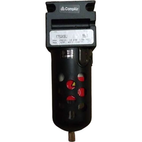 marca: Compair <br />
modelo: F75G03BJ, copo com proteção, rosca 3/8 <br />
estado: novo