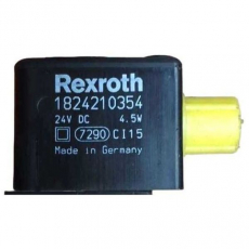 Bobina pneumática  REXROTH 1824210354 24V 4.5W seminova Bobina pneumática  REXROTH 1824210354 24V 4.5W seminova