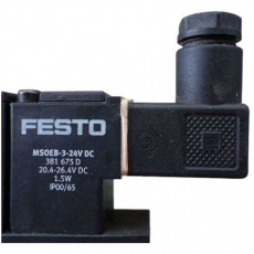 Bobina Pneumática FESTO MSOEB324VDC 381675D seminova Bobina Pneumática FESTO MSOEB324VDC 381675D seminova