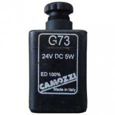 Bobina pneumática CAMOZZI G73 24VDC 5W usada Bobina pneumática CAMOZZI G73 24VDC 5W usada