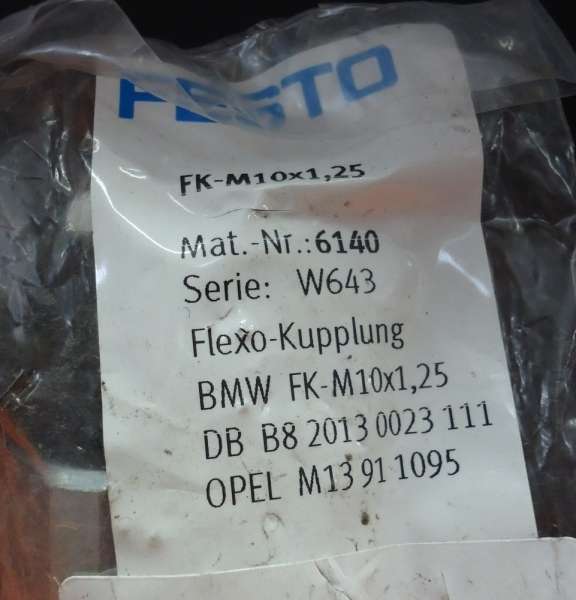 FESTO <br/>FKM10X125 6140 W643 