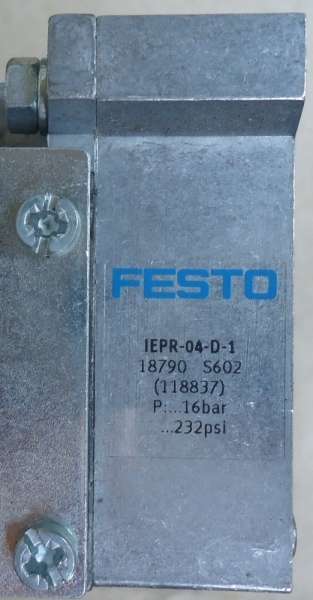 marca: FESTO <br/>modelo: IEPR04D1 18790 <br/>estado: seminova, aparencia de nova