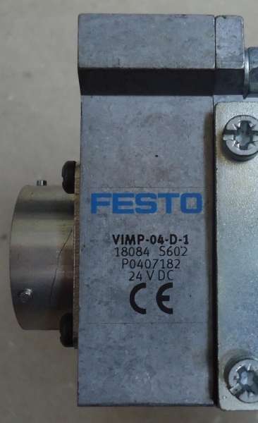 marca: FESTO <br/>modelo: VIMP04D1 18084 <br/>estado: seminova