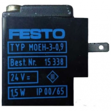 Bobina Pneumática FESTO MOEH-3-0,9 15338 24V 1,5W seminova Bobina Pneumática FESTO MOEH-3-0,9 15338 24V 1,5W seminova