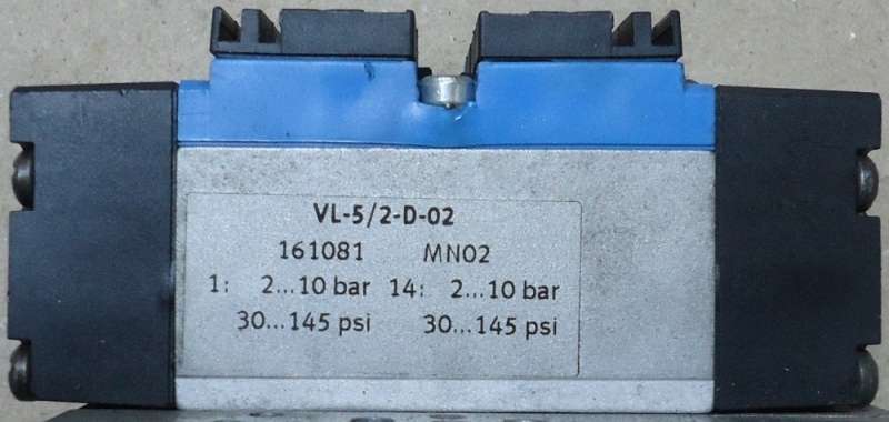 marca: FESTO <br/>modelo: VL52D02 161081 <br/>estado: seminova