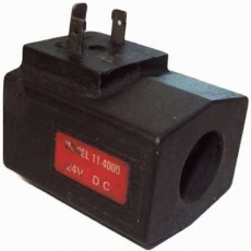 Bobina hidráulica 114000 24VDC furo 21mm usada Bobina hidráulica 114000 24VDC furo 21mm usada