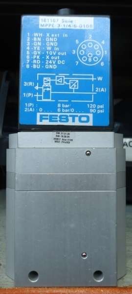 marca: FESTO <br/>modelo: MPPE3146010B 161167 <br/>estado: seminova