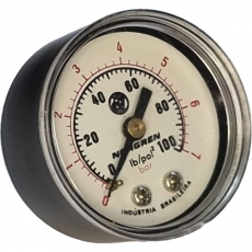Manômetro NORGREN 100lb/pol2 7BAR Manômetro NORGREN 100lb/pol2 7BAR