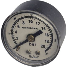 Manômetro NORGREN 20bar 300lb/pol2