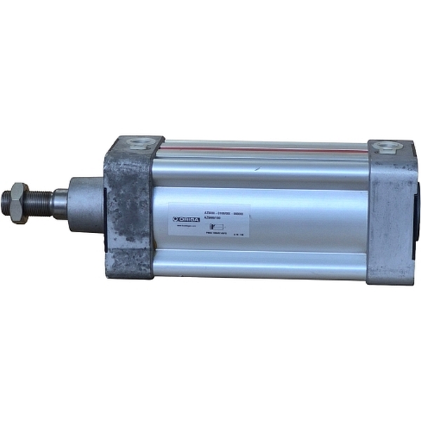 diâmetro 80mm, curso 100mm, pressão máxima 10bar/145psi