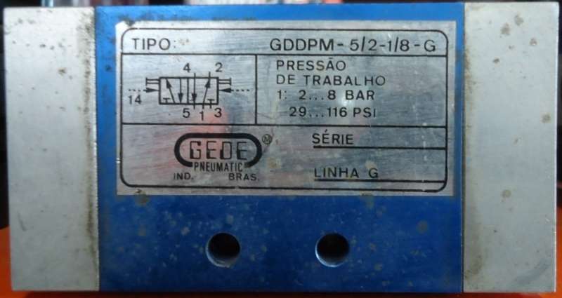 marca: GEDE <br/>modelo: GDDPM5218G <br/>estado: nunca foi utilizada, estoque antigo