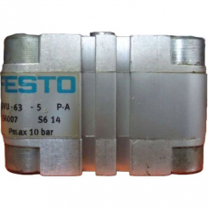 Cilindro pneumático FESTO ADVU-63-5-P-A 156007 63X5 Cilindro pneumático FESTO ADVU-63-5-P-A 156007 63X5