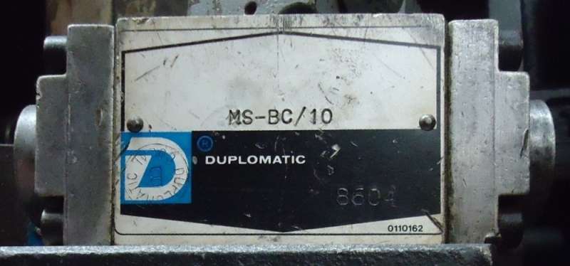 marca: Duplomatic <br/>modelo: MSBC10 <br/>estado: usada